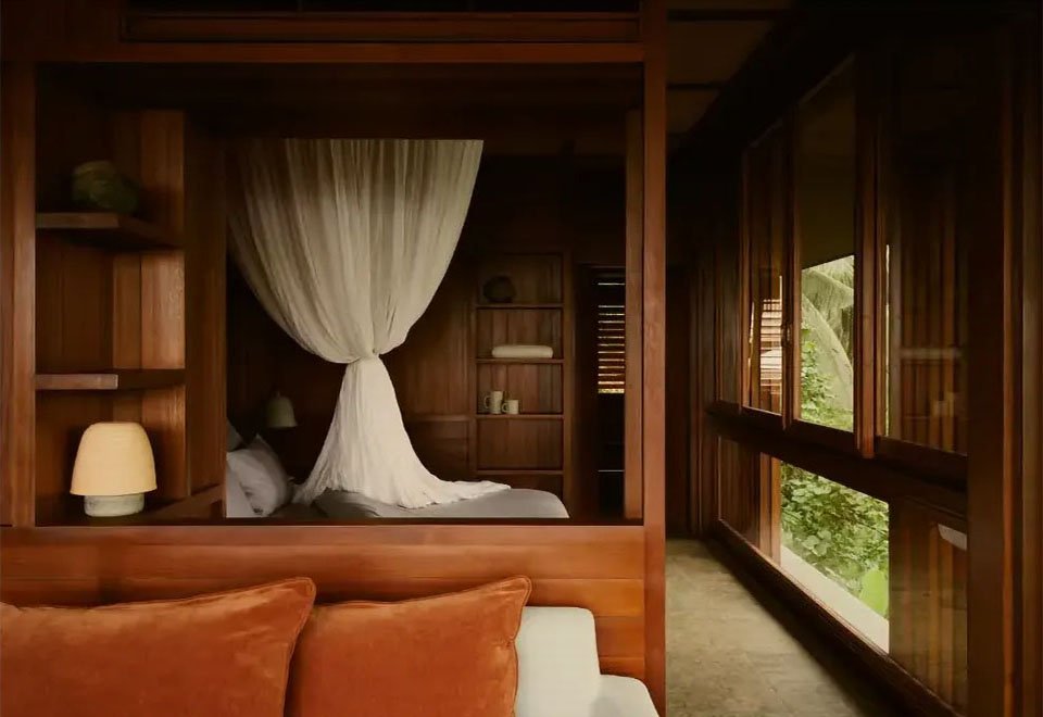 Villas serve as elegant cocoons